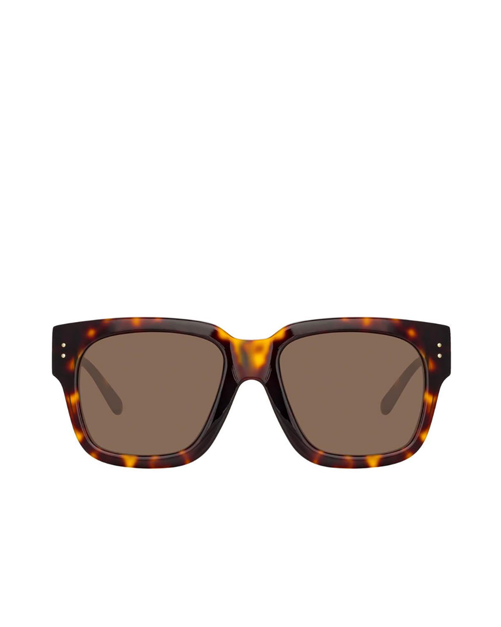 LINDA FARROW | SEYMOUR D-FRAME SUNGLASSES IN TORTOISESHELL